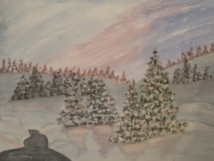 Зимний пейзаж