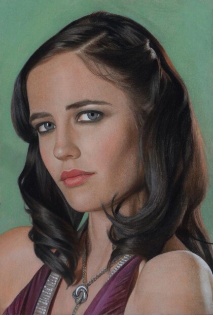 Портрет  Евы Грин