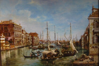 пристань на канале