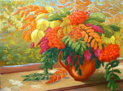 Осень на окне