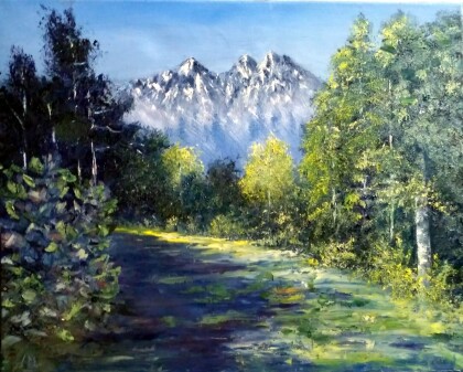 Утро  в  горах