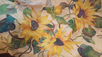 Парео подсолнухи