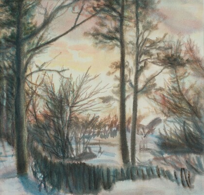 Вечер на окраине