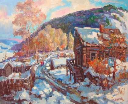 Старый домик на краю деревни