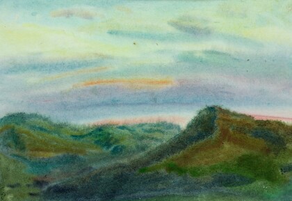 Ергаки. Вечер