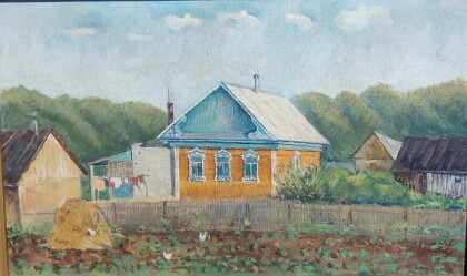 Дом мастера по дереву Серго.