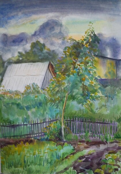 За околицей