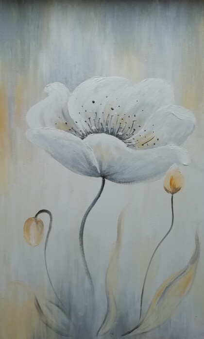 Утренние цветы