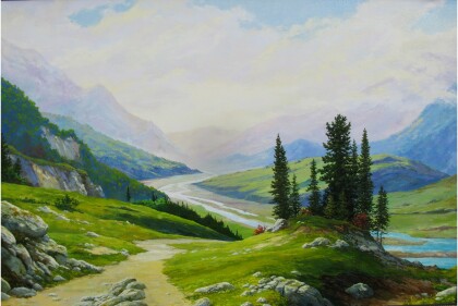 Горная долина