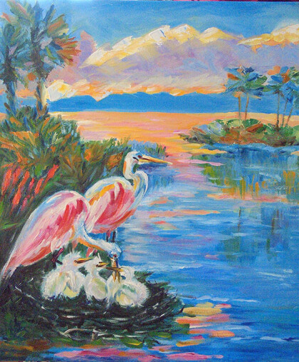 "Цаплино счастье"