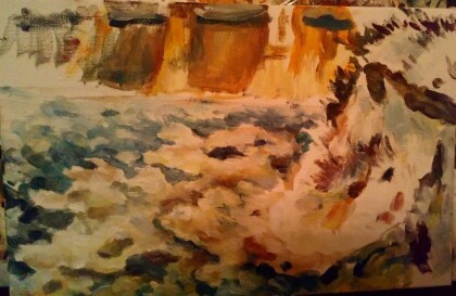 Лед на реке-1.