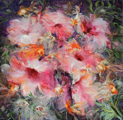 Безмолвные беседы. Диптих, Левая часть.