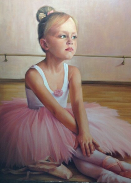 Балеринка (портрет на заказ)