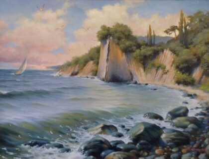 Туапсе скала Киселева