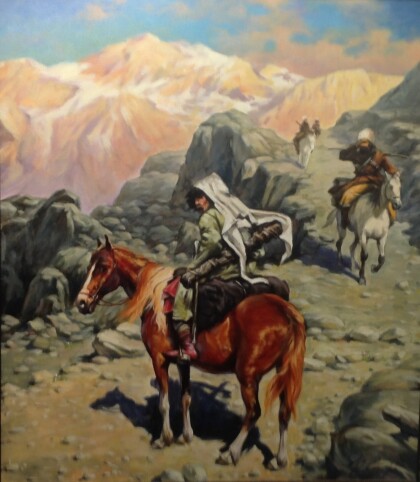 Дозор. Дамбай (с картины Рубо)