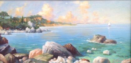 камни на берегу