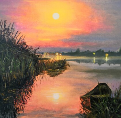 Розовый вечер