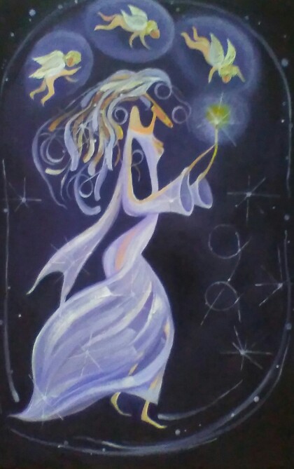 Девушка со свечой