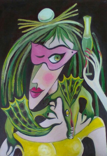 Абсент и крокодил