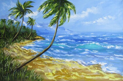 Райский пляж