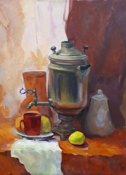 Старинный самовар