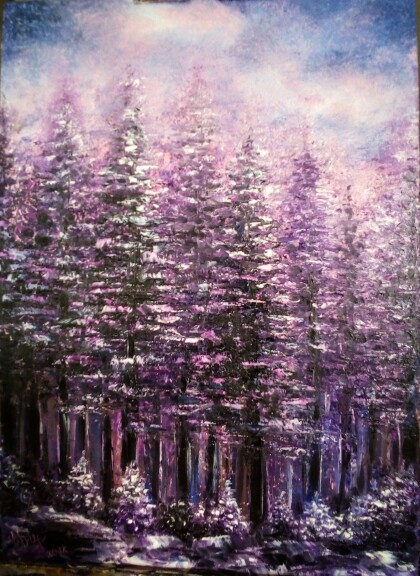 Лес фэнтези