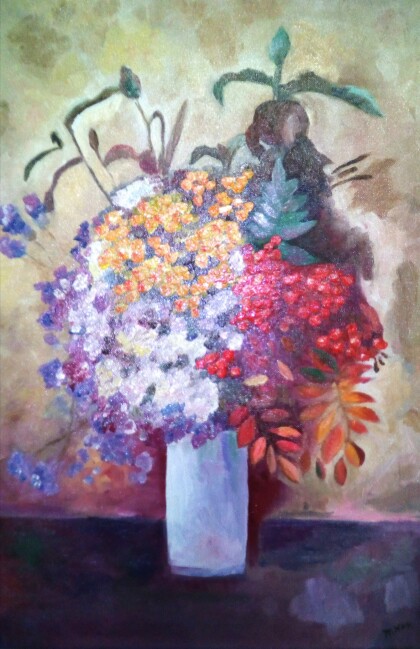 Натюрморт Рябиновое предвкушение