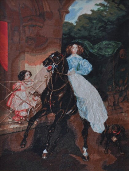 "Всадница" Брюллова