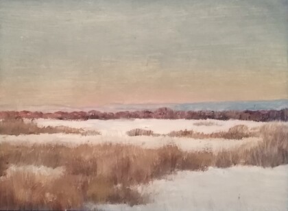 Зимой на озере