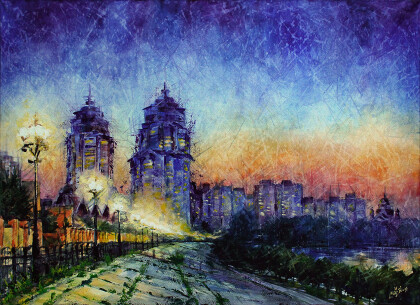 Огни большого города: набережная