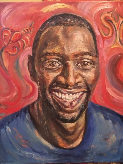 Портрет Омара Си