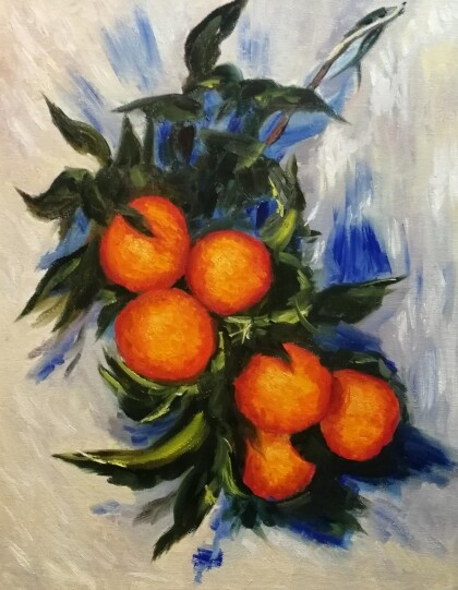 Копия Моне Ветка апельсинов
