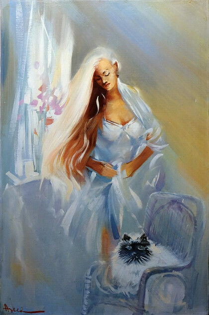 «Дама с кошкой»