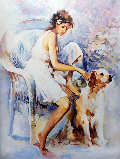 «Девушка с собакой»