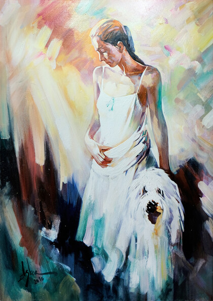 «Девушка с собакой»