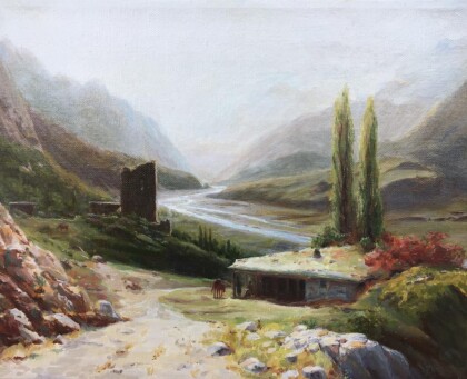 Кавказское ущелье Л.Ф. Лагорио