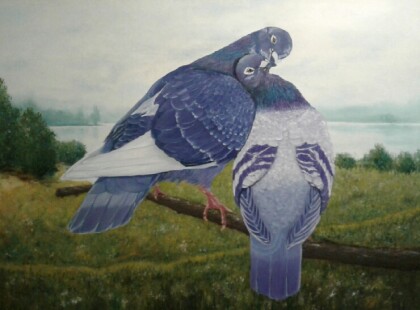 Любовь и голуби