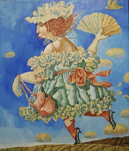 К поцелуям зовущая, вся такая воздушная