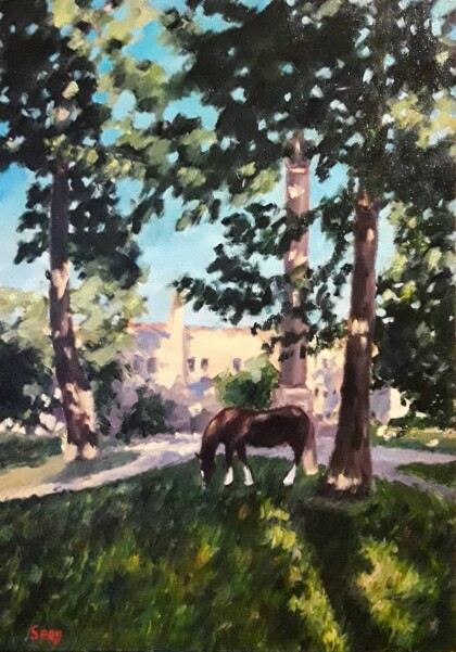 Вечер в Академическом саду