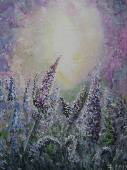 лавандовое поле