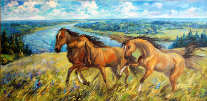 Ветер в гривах