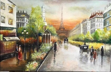 Дождливый Париж