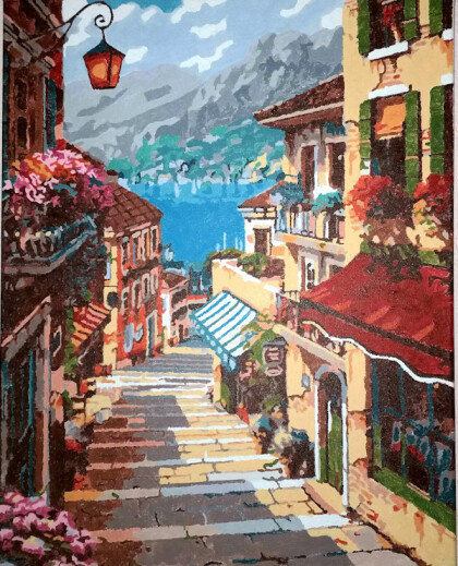 Тихая улочка.Поселок Белладжио