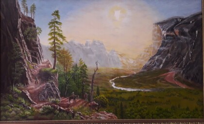 Йосемитская долина, ледник Тропа (копия)