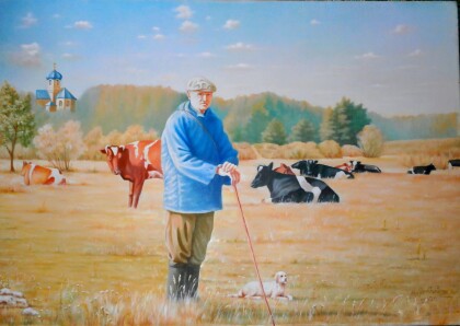 Сельский пейзаж "Полдень"