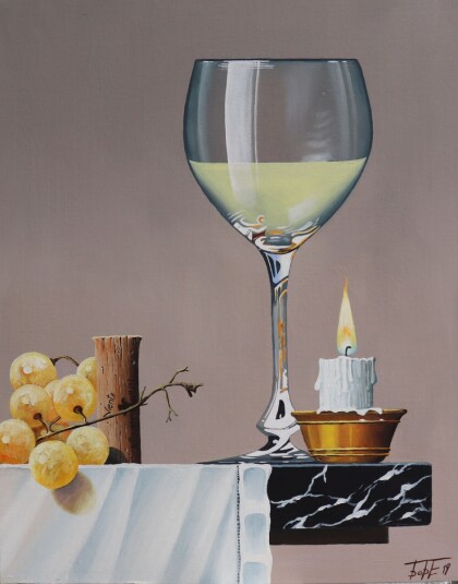 Натюрморт с бокалом