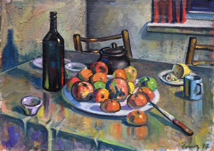 Яблоки и мандарины