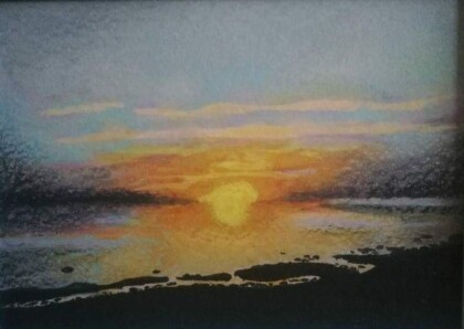 Закат. Балтийское море