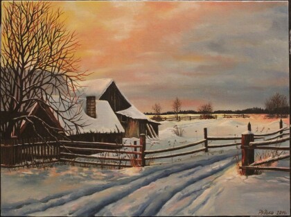 Зимний закат