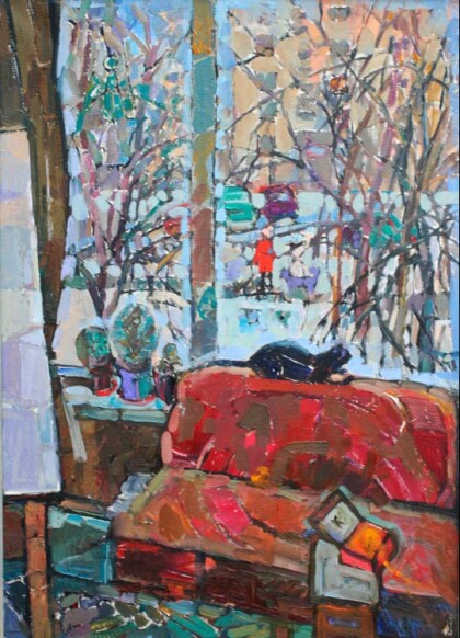 Интерьер с окном